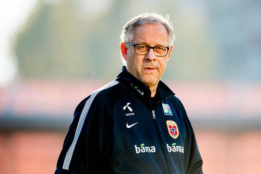 Lars Lagerbäck, head coach of Norway