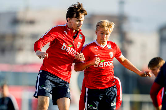 Ole Kristian Selnæs and Birger Meling of Norway