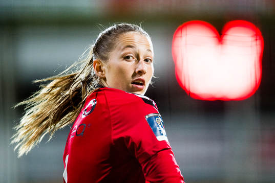 Goalkeeper Cecilie Fiskerstrand of LSK Kvinner