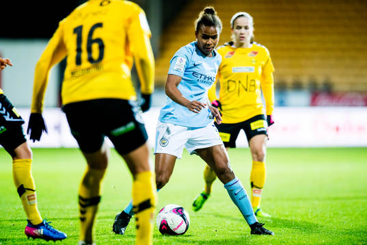 Demi Stokes of Manchester City