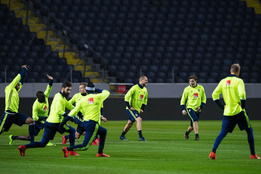 John Guidetti och Victor Nilsson Lindelöf