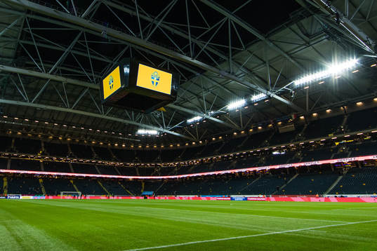 Generell vy över Friends Arena