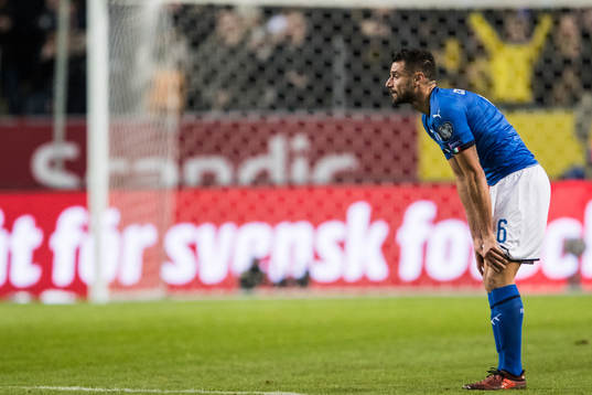 Italiens Antonio Candreva deppar