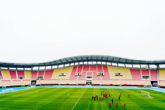 General view of National Arena Philip II of Macedonia