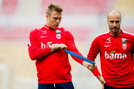 Alexander Toft Søderlund and Tore Reginiussen of Norway