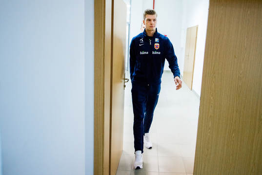 Alexander Sørloth of Norway