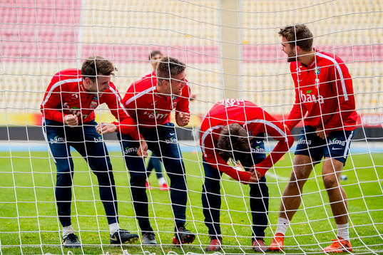 Håvard Nordtveit, Markus Henriksen, Anders Trondsen and
