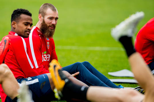 Ola Kamara and Jo Inge Berget of Norway