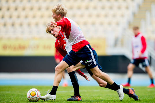 Morten Thorsby and Birger Meling of Norway