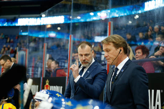 Rikard Grönborg, Sweden  their Icehockey Karjala