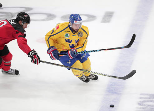 Wojtek Wolski #8, Canada and	Robert Nilsson #9, Sweden