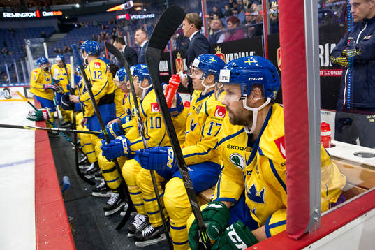 Joakim Lindström #10, Sweden, Pär Lindholm #17, Sweden,