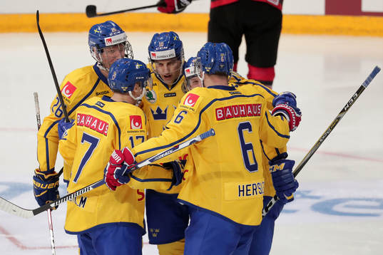 Patrik Cehlin #7, Sweden, Patrik Hersley #6, Sweden, Rasmus