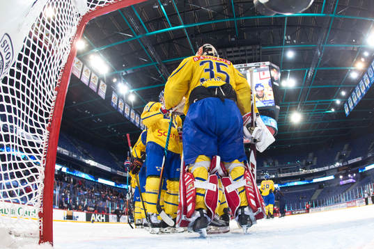 Sweden win, Magnus Helleberg #35, Sweden