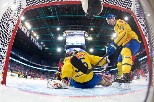Magnus Helleberg #35, Sweden, Marcus Högström #14, Sweden