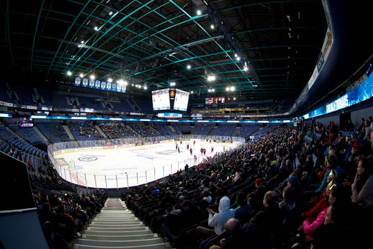 Inside wiev of the Hartwall Areena