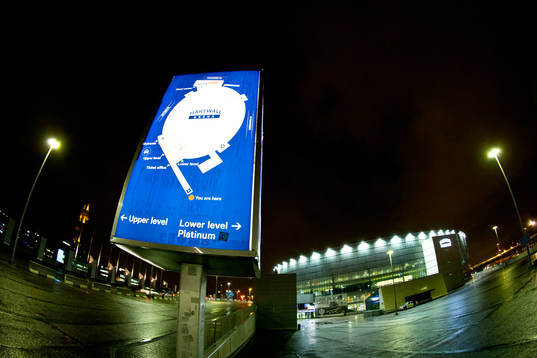 Outside wiev of the Hartwall Areena
