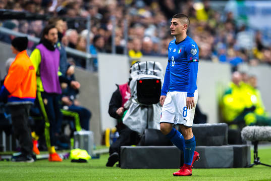 Italiens Marco Verratti deppar