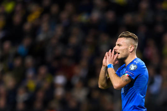 Italiens Ciro Immobile deppar