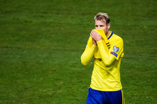 Sveriges Ola Toivonen deppar