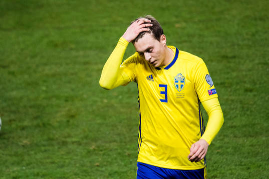 Sveriges Victor Nilsson Lindelöf deppar