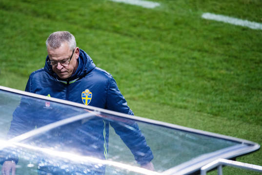 Sveriges förbundskapten Janne Andersson