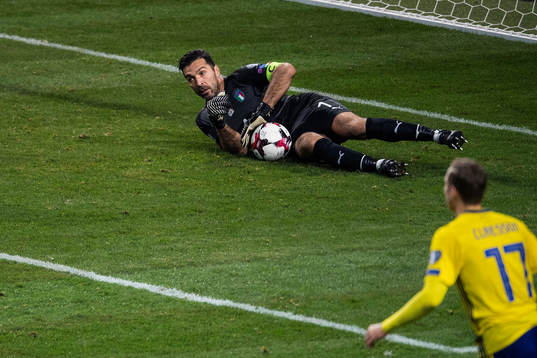 Italiens målvakt Gianluigi Buffon