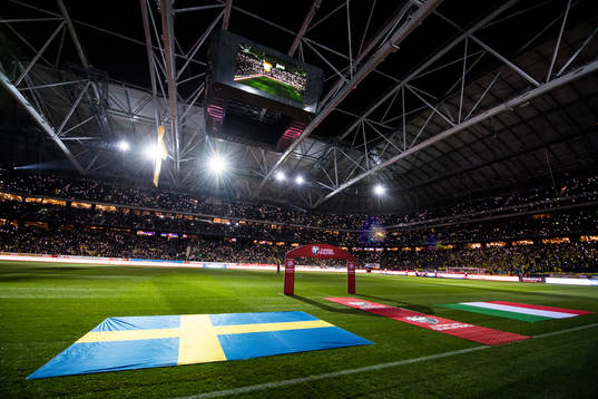 Nedsläckt på Friends Arena