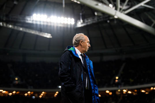 Italiens förbundskapten Gian Piero Ventura
