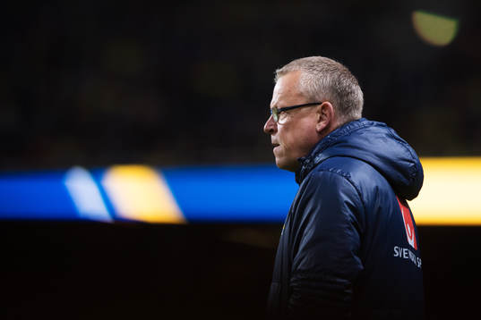 Sveriges förbundskapten Janne Andersson