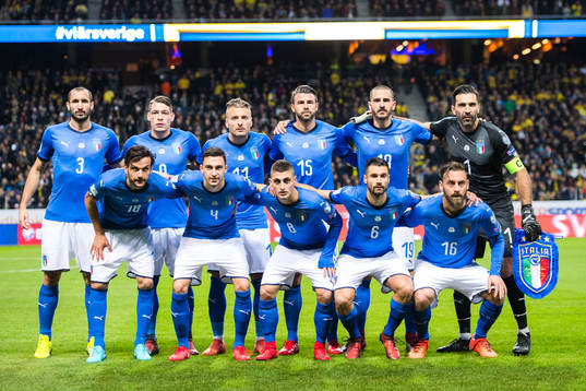 Italiens Giorgio Chiellini , Andrea Belotti , Ciro Immobile