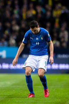 Italiens Matteo Darmian deppar