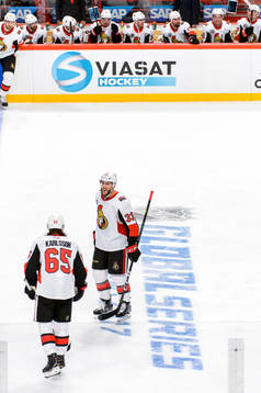 Ottawas Fredrik Claesson och Erik Karlsson
