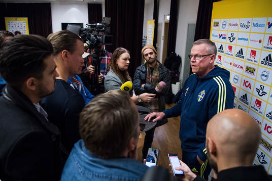 Sveriges förbundskapten Janne Andersson