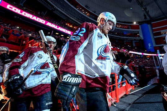 Colorados Gabriel Landeskog gör entre