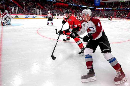 Ottawas Nick Paul och Colorados Tyson Barrie