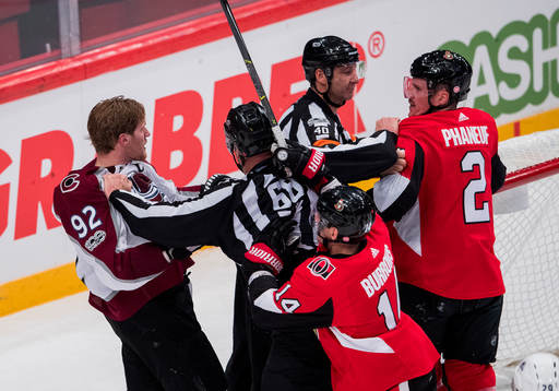 Colorados Gabriel Landeskog regerar på Ottawas Dion Phaneuf