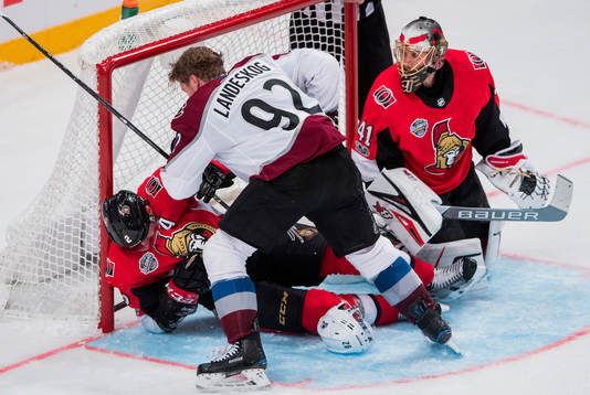Colorados Gabriel Landeskog regerar på Ottawas Dion Phaneuf