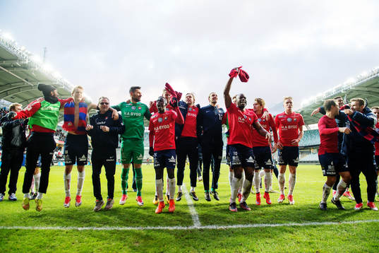 Örgrytes spelare jublar