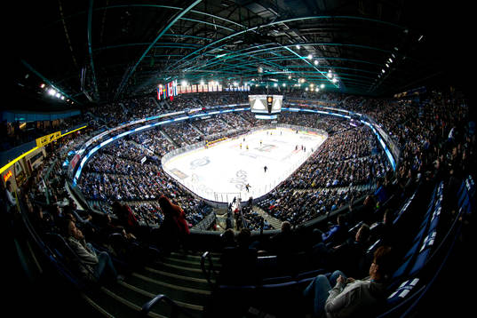 Inside wiev of the Hartwall Areena