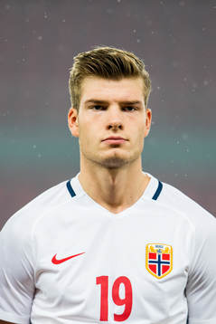 Alexander Sørloth of Norway