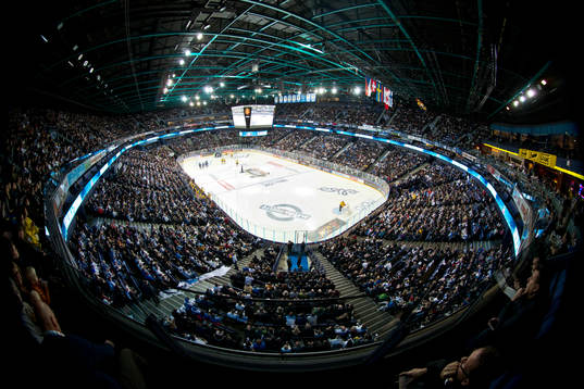 Inside wiev of the Hartwall Areena