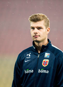 Alexander Sørloth of Norway