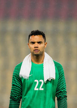 Goalkeeper Sten Grytebust of Norway looks dejected