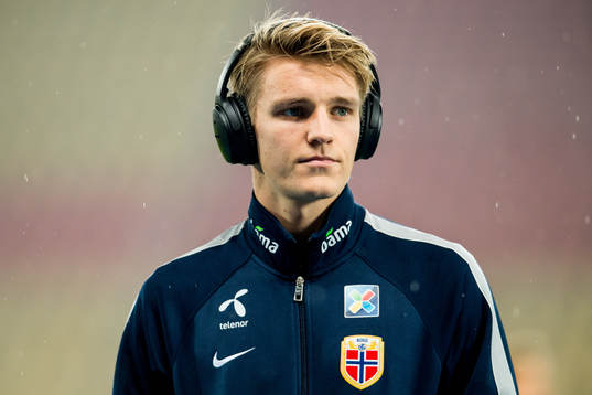 Martin Ødegaard of Norway
