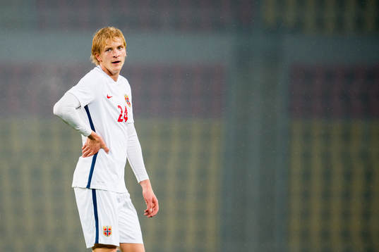 Morten Thorsby of Norway