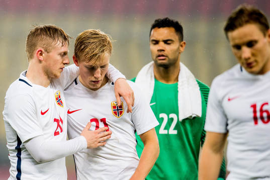 Mats Møller Dæhli, Birger Meling and goalkeeper Sten