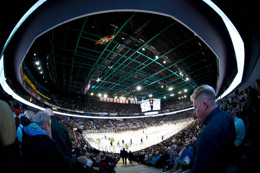 Inside wiev of the Hartwall Areena