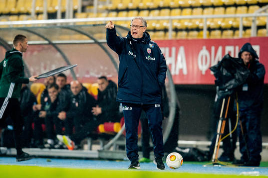 Lars Lagerbäck, head coach of Norway