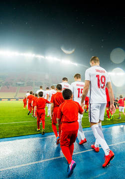 Alexander Sørloth of Norway